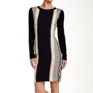 Snake print Nicole Miller Artelier dress